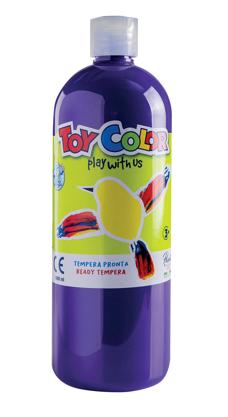 BOTTLE SUPERWASHABLE TEMPERA 1000ML - Image 3