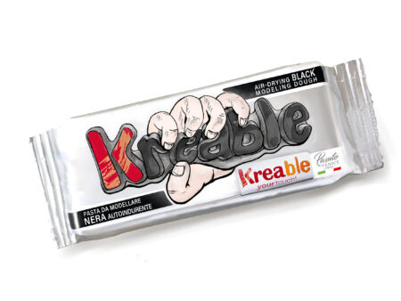 BLACK MODELING DOUGH 500GR
