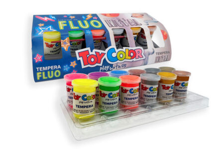 FLUO METAL TEMPERA 6+6 POTS 25ML