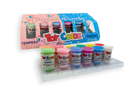 PEARLY/PASTEL SHADES READY TEMPERA 6+6