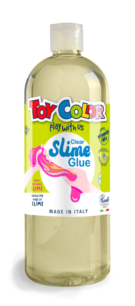 BOTTLE 1000ML SLIME CLEAR GLUE