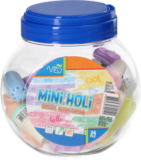 MINI HOLI, HIGHLIGHTER , PASTEL MIX,
