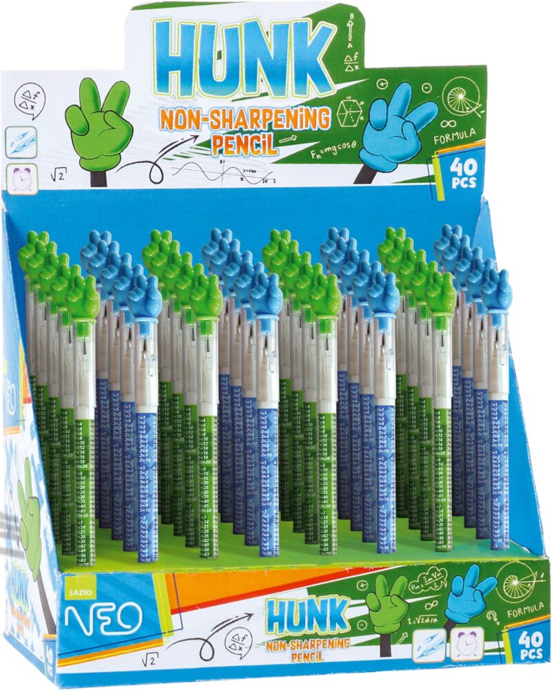 HUNK,NON SHARPENING PENCL, MIX HAND