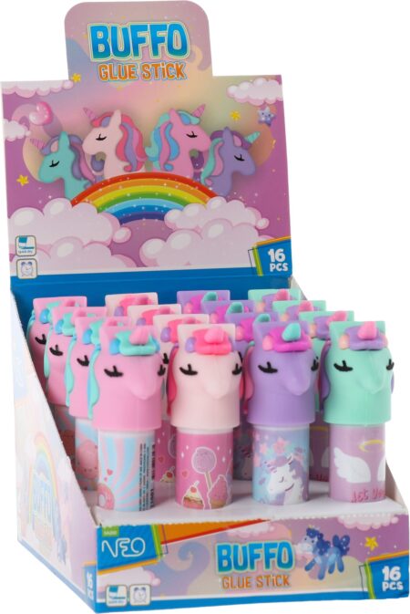 BUFFO, GLUE STICK 8G, UNICORN