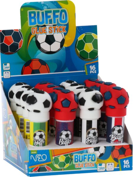 BUFFO, GLUE STICK , 8G FOOTBALL