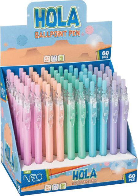 HOLA , BALL POINT PEN BLUE, 0.7MM