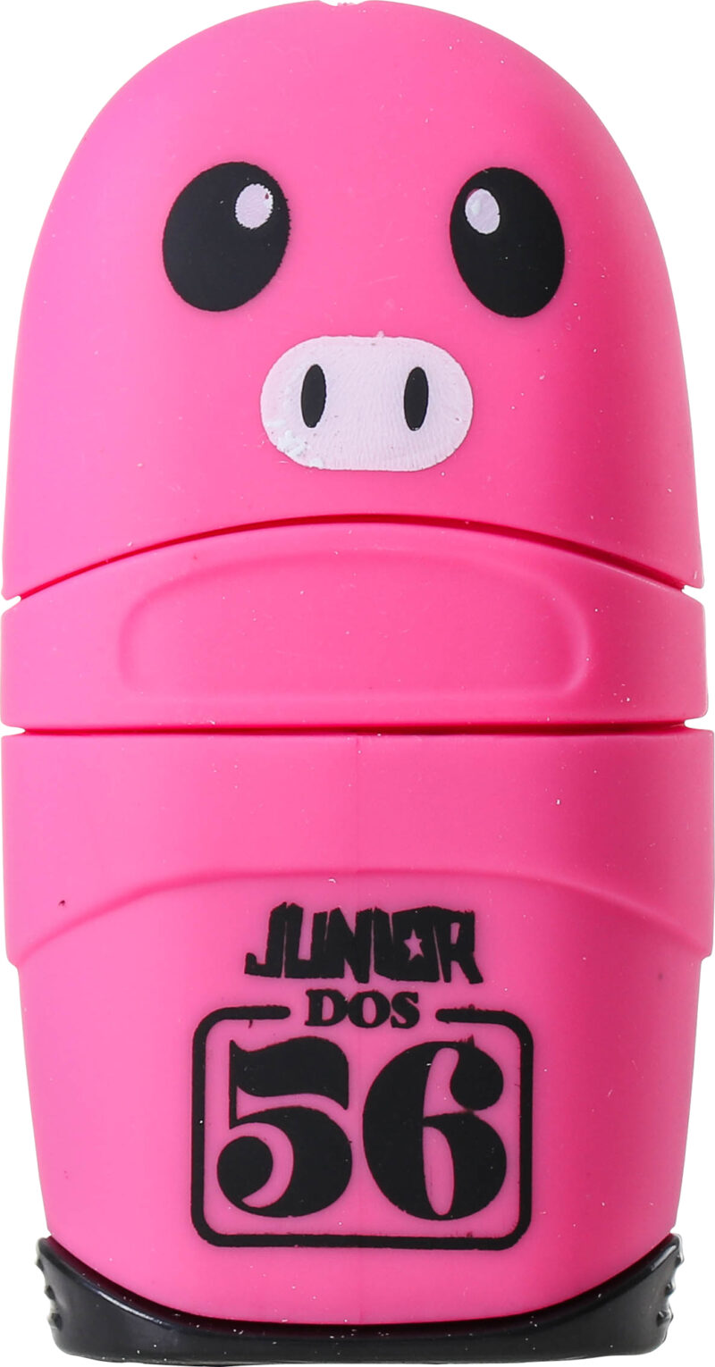 DOS 56, PENCIL SHARPENER WITH ERASER , MIX - Image 5