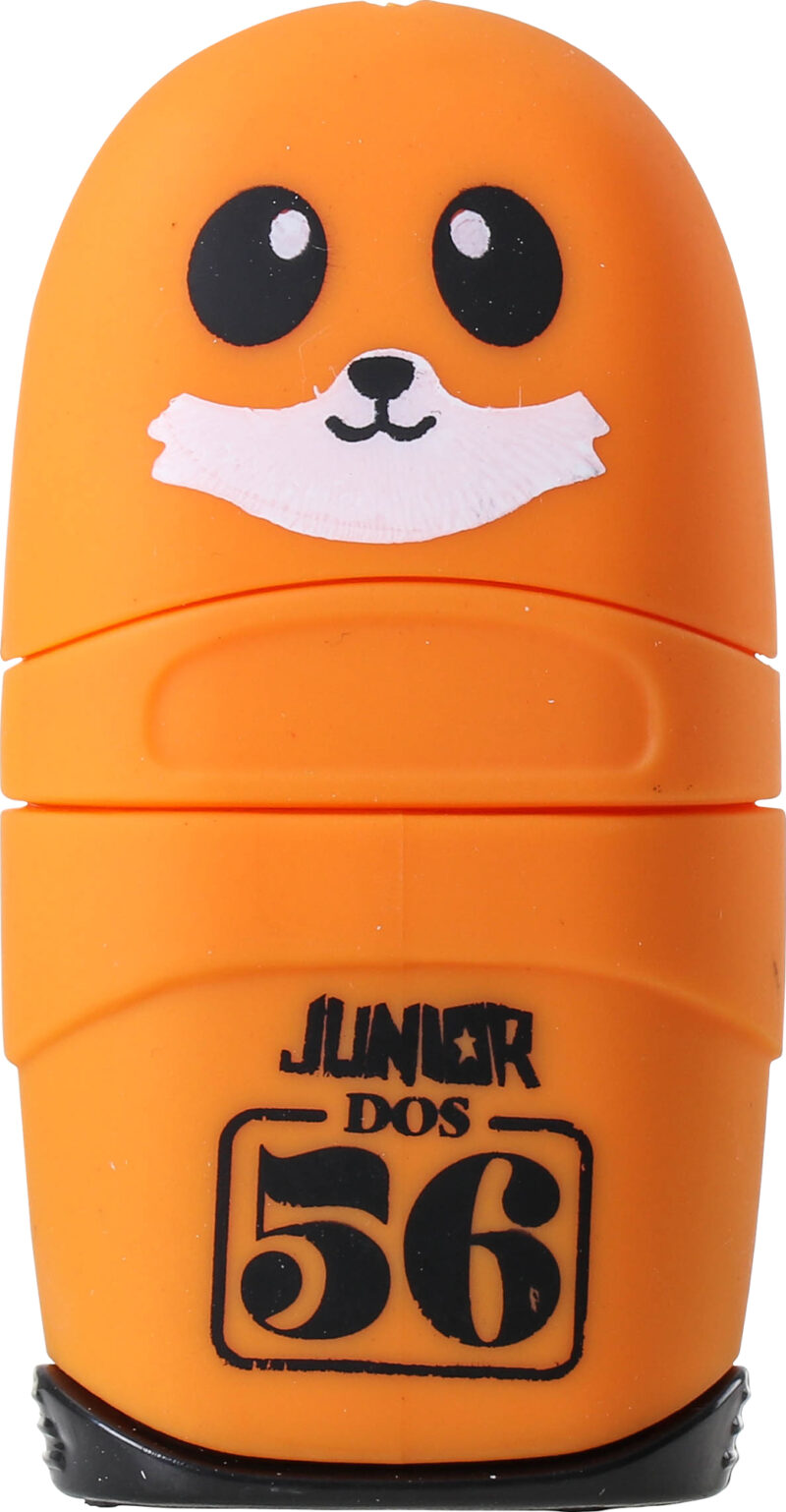 DOS 56, PENCIL SHARPENER WITH ERASER , MIX - Image 4