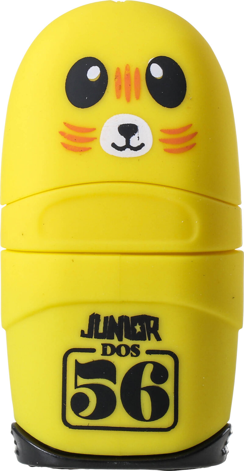 DOS 56, PENCIL SHARPENER WITH ERASER , MIX - Image 3