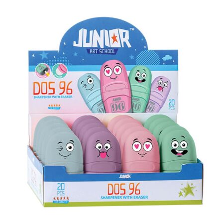 DOS 96, ERASER AND SHARPENER MIX
