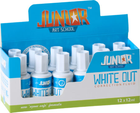 WHITE OUT, CORRECTION FLUID 12ML