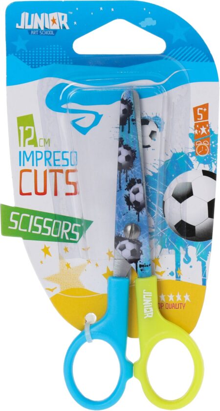 IMPRESO CUTS SCISSOR BLISTER FOOTBALL 12CM