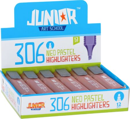 NEO 306, GLITTER HIGHLIGHTER WIDE PASTEL ORANGE