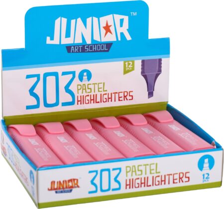 PASTEL 303, HIGHLIGHTER WIDE PASTEL PINK