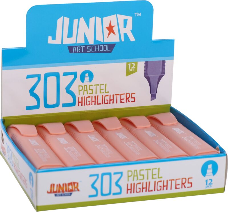 PASTEL 303, HIGHLIGHTER WIDE PASTEL ORANGE