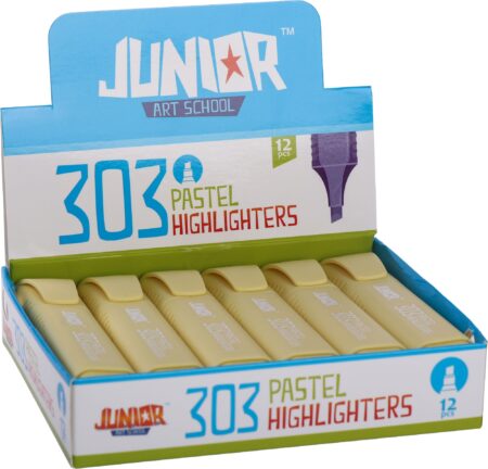 PASTEL 303, HIGHLIGHTER WIDE PASTEL YELLOW