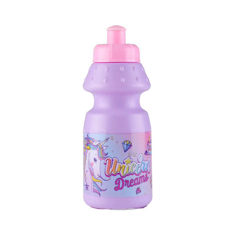 FLOWY WATER BOTTLE UNICORN 350ML