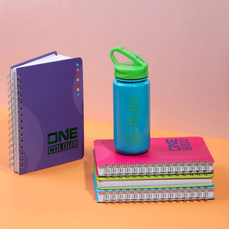 H2O WATER BOTTLE PLASTIC FLUO 500ML - Image 3
