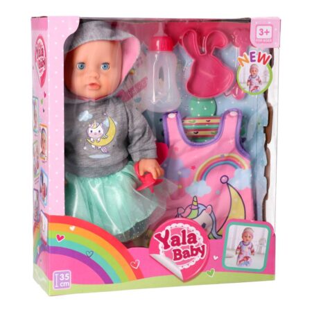 BONECA DOLL SET WITH SLEEPY BIAG