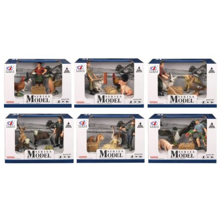 FARM ANIMALS FARMER AND ANIMALS MIX 4073145