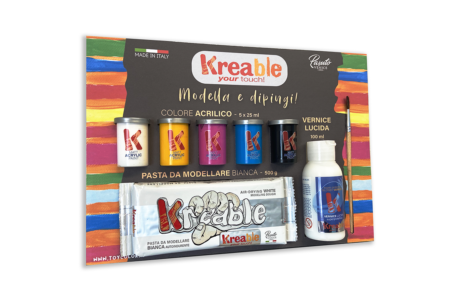 KREABLE KIT FOR SHAPING AND PAINTING