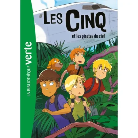La bibliotheque verte : les cinq et les pirates du ciel
