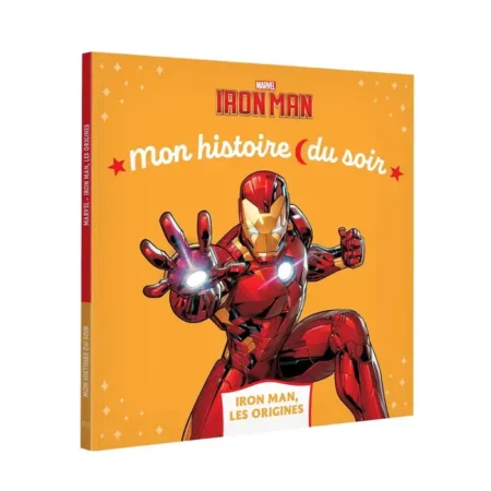 Iron man – mon histoire du soir – les origins – marvel