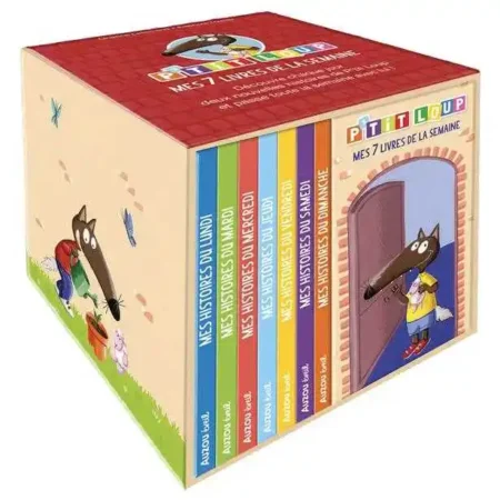 P’tit loup – bibliotheque “mes 7 livres de la semaine”