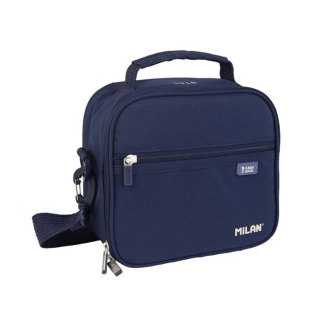 Isothermal food bag (3.5 L) with 3 lunch boxes 1918 series, navy blue