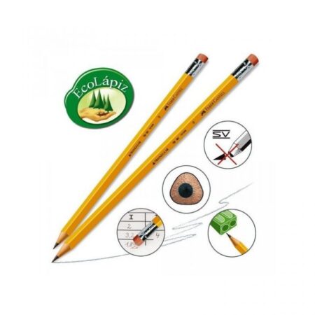 Faber-Castell Triangular Pencils – Pack of 12