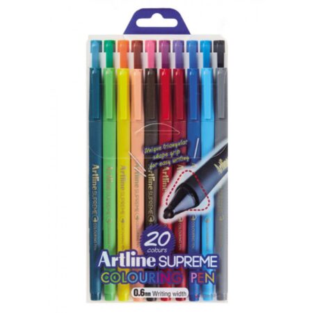 ARTLINE COLORING PEN 20 PCS WALLET