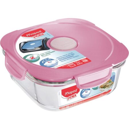 Maped CONCEPT ADULT GLASS LUNCH BOX PINK