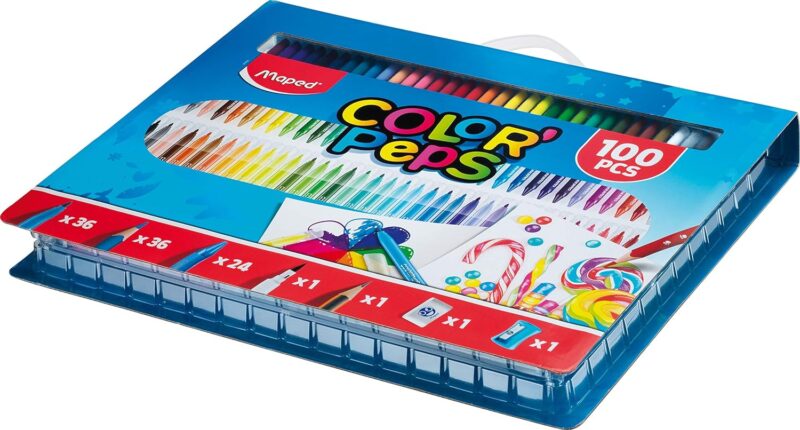 Maped COLOURING KIT 100 PCS COLORPEPS - Image 2