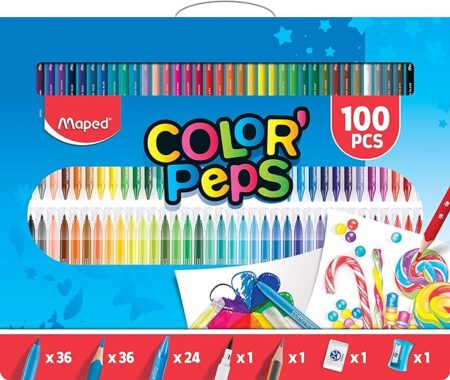 Maped COLOURING KIT 100 PCS COLORPEPS
