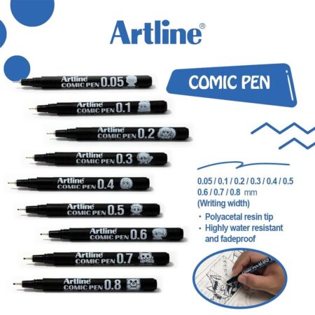 ARTLINE DRAWING SYSTEM PEN , TECHNICAL M DRAWING PENS FOR DRAFTING , ILLUSTRATING , AND GRAPHIC DESISGN