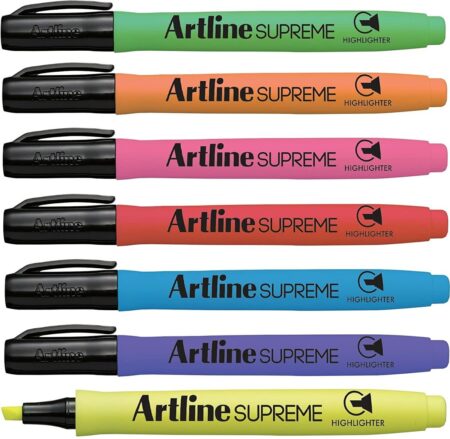 ARTLINE HIGHLIGHTER SUPREME CHISEL TYPE
