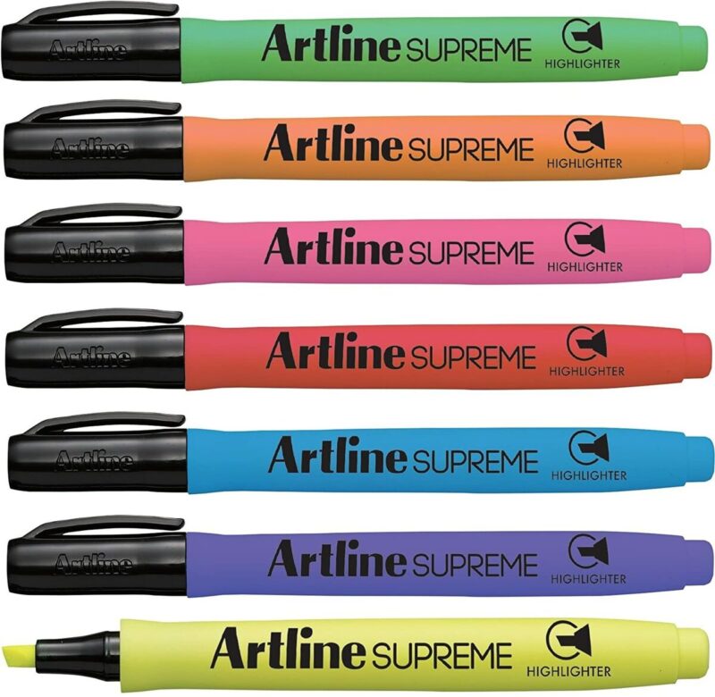 ARTLINE HIGHLIGHTER SUPREME CHISEL TYPE