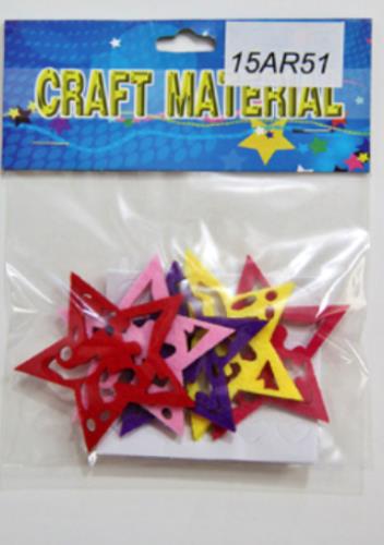 CRAFT MATERIAL STARS / 5 PCS