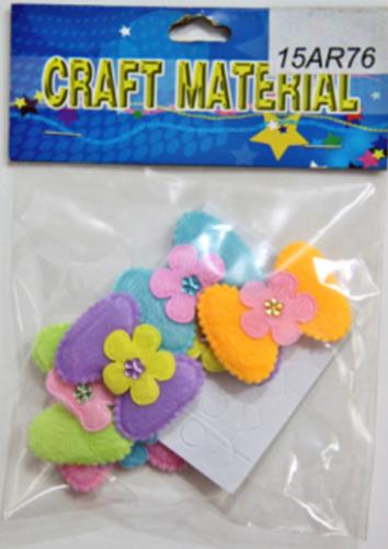 CRAFT MATERIAL FOAM STICKER BUTTERFLY