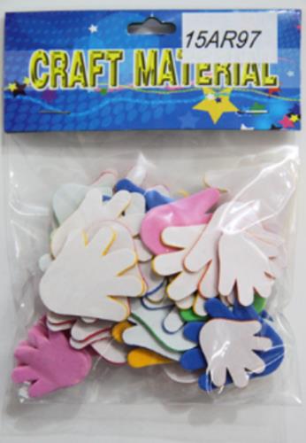 CRAFT MATERIAL FOAM STICKERS HANDS &FINGERS