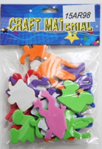 CRAFT MATERIALS FOAM STICKERS ANIMALS