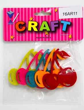 CRAFT MATERIAL CHERRY 5 PCS