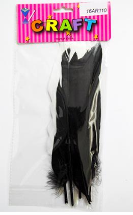 CRAFT MATERIAL FEATHER 15CM