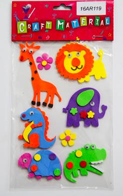 CRAFT MATERIAL ANIMALS SET