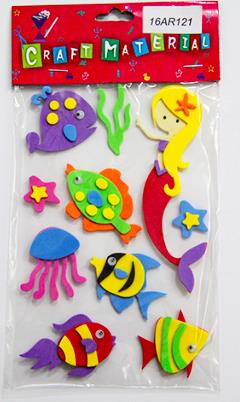 CRAFT MATERIAL SEA ANIMAL SET