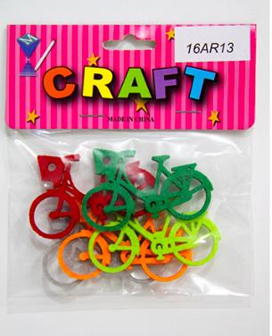 CRAFT MATERIAL BICYLE 5 PCS