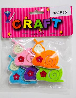 CRAFT MATERIAL SNAIL 5 PCS