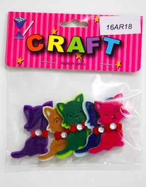 CRAFT MATERIAL CATS / 5 PCS