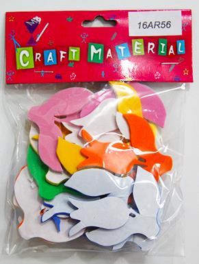 CRAFT MATERIAL FLOWERS 13PCS