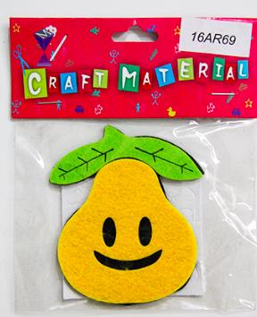 CRAFT MATERIAL SMILY PEAR